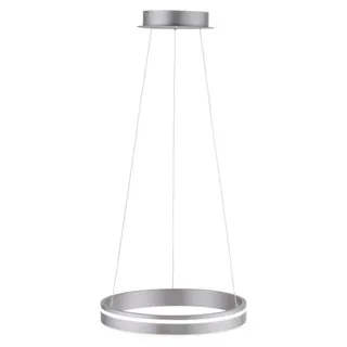 LED Pendelleuchte Q-Vito Ø 40cm CCT Stahl - Silber