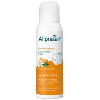 Allpresan Fuß Schaum-Creme mit Orangenblüte 125 ml