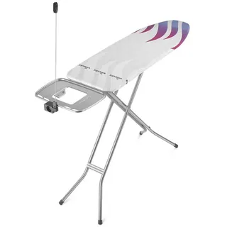 Vileda Bügelbrett VILEDA "Vileda Total Reflect M plus", silber (silberfarben), B:38cm T:5cm, Bügelbretter, neues, einzigartiges Produktkonzept für eine verkürzte Bügelzeit