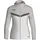 Iconic Weiß/Soft Grey/Anthra Light Zipper Hoodie Damen Bequeme Sweatjacke mit Keep Dry Funktion aus 100 recyceltem Polyester