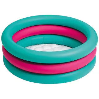 Mondo Toys - MONDO COLORFUL | 3 Rings Pool - aufblasbares Baby-Pool - 3 Ringe - Durchmesser 100 cm - +10 Monate - 16713