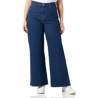 7 For All Mankind Damen Jszoc650 Jeans, Dark Blue, 28 EU