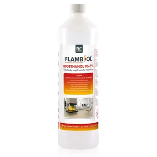 Höfer Chemie Bioethanol 96,6% Premium für Ethanol-Tischkamin 1 L