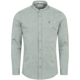 Trachtenhemd NÜBLER "Trachtenhemd Patrick", Jungen, Gr. L, EURO, grün, Obermaterial: 100% Baumwolle CO., Hemden Trachtenhemd
