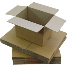 Triplast 229 x 152 x 152 mm, kleine, einwandige, 9 x 6 x 6 6 Zoll große, quaderförmige Pappschachteln (25 Stück)