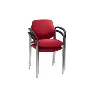 Nowy Styl Besucherstühle Styl bordeaux Stoff, 2 St.