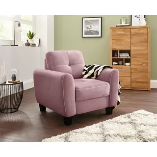 sit&more Sessel »Varese« inklusive Federkern, rosa