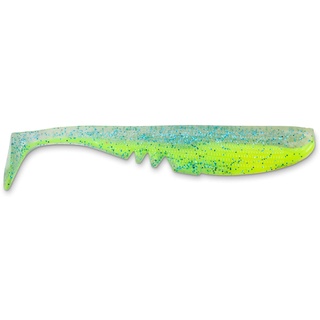 Iron Claw Moby Softbaits – Racker Shad – 12,5 cm – 14 Farben – mit Haken – UV-beständiges Material – 100% ungiftig, mm – Mahi Mahi