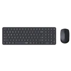 RAPOO Keyboard/Mice Set 9310M Wireless Multi-Mode Black - Tastatur & Maus Set - Schwarz