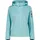 Woman Jacket Zip Hood lagoon mel E568 46