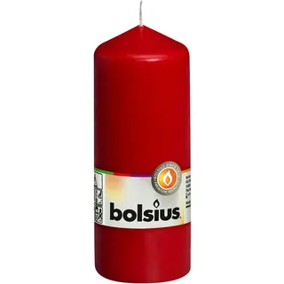 Bolsius Stumpenkerze 15 cm rot