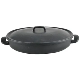 backform + Deckel BSE 32x24x 7cm oval 3,5l - Dunkelblau, Schwarz