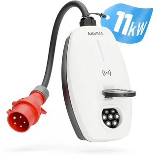 Absina Wallbox Typ 2 Mode 3 16 A 11 kW App, RFID