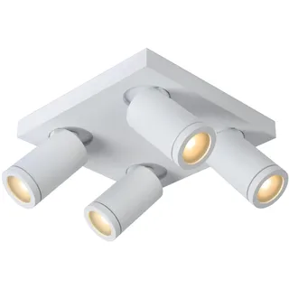 LUCIDE Deckenstrahler 1 quadratisch Aluminium