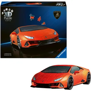Ravensburger Lamborghini Huracán Evo 3d-puzzle 108 Stücke - Orange | One Size