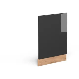 Vicco Unterschrank Frontblende R-Line 45 x 57,2 x 1,6 cm Anthrazit Hochglanz