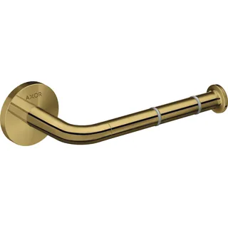 hansgrohe AXOR UNIVERSAL Circular Toilettenpapierhalter, 42856990, Farbe: Polished Gold Optic