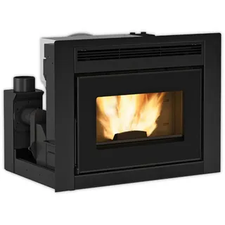 La Nordica-Extraflame Comfort Hydro L80,16 Stahl Schwarz