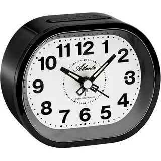Atlanta Atlanta 1867/7 Funkwecker schwarz - Schwarz