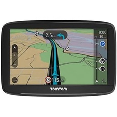 TomTom Start 52 Tragbar/Fixiert 5" LCD Touchscreen 209g Schwarz Navigationsgerät GPS (Multi, Intern, alle Europa, 12,7 cm (5 Zoll), 480 x 272 Pixel, LCD)