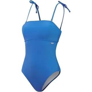 Speedo Damen Formender Bandeau Badeanzug | Shapewear | Schwimmbekleidung für Strand und Urlaub Sevres Blue 44/20