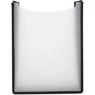 Herma Heftbox A4 (35 x 26 x 7 cm, aus transluzenter PP-Folie, oben offen, Kinder Heftebox für Schnellhefter, im Schulranzen und Rucksack,