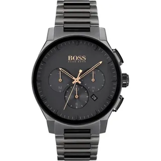Hugo Boss 1513814 Peak Chrono + Box Herrenuhr - Grau