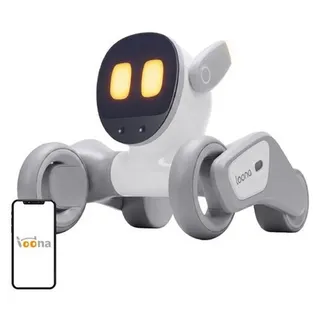 Loona Spielzeugroboter Loona Interaktiver Roboter Grau/Lila