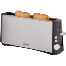 Cloer 3810, Toaster, Silber
