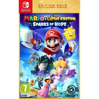 UBI SOFT FRANCE Mario+LAPINS CRETINS S..Gold SWI