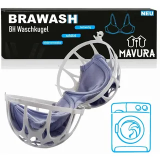 BRAWASH BH Waschkugel Wäschekugel Kugel Set Dessous Bustier Schoner Schutz Ball