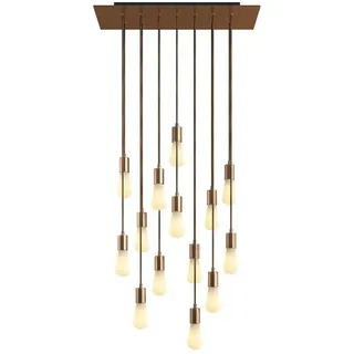 Creative Cables Rose-one Xxl 14 Falls Hängelampe - Satin Copper - One Size