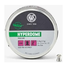 Diabolo Hyperdome Rws 5,5 Ohne Blei (100 % Zinn), 4,5 MM