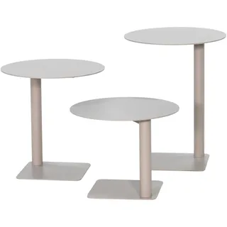 Spinder Design Beistelltisch »SUNNY 50« Beistelltisch, aus Stahl, grau