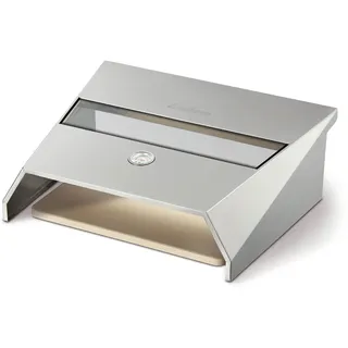 Enders Pizzastein 38 cm x 30 cm Edelstahl silberfarben