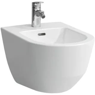 Laufen PRO Wand-Bidet, 1 Hahnloch, 360x530mm, ohne seitliches Loch für Wasseranschluss, H8309520003021, Farbe: Weiß