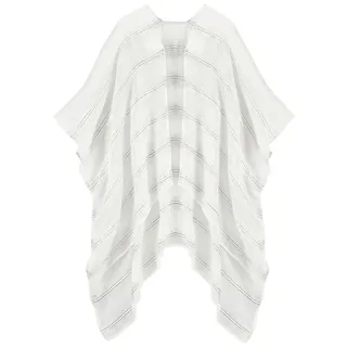 LASCANA Modetuch Strandtuch 96 x 180 cm weiß