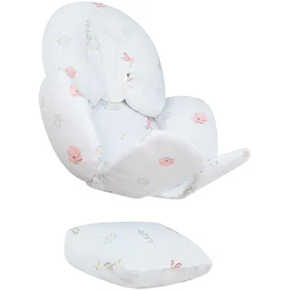 JYOKO Kids Sitzverkleinerer Antiallergikum Universal Baby 100% Baumwolle (Dragonfly, Enthält Kopf-, eine Körper- und eine Rückenstütze)