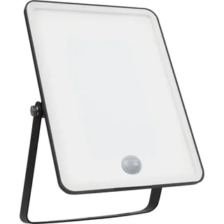 Außenleuchte Ledvance Floodlight Essential 50 Watt LED Bewegungsmelder IP65 Flutlicht Strahler Schwarz