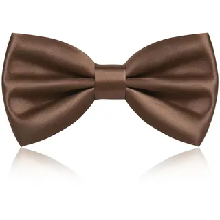 URAQT Fliege Herren, Klassische Einfarbig Fliegen für Männer, Schmale Smoking Fliege Schleife mit Haken, Einstellbar Bow Tie für Hochzeit Party