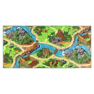 rebel roads Auto-Spielmatte Dino World"'"' 95 x 200 cm'