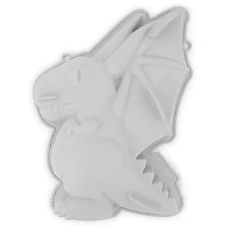 CÉCOA • Kuchenform • Drachen-Silikon • 100 % Platinium • Silikonform thematisch zum Geburtstag • Backform aus 100 % lebensmittelechtem Silikon • BPA-frei