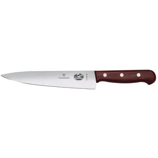 Victorinox Tranchiermesser Wood 5.2000.19G, Ahornholzgriff, Edelstahlklinge 19 cm,