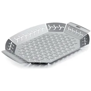 Weber Gemüsekorb 27 x 36 cm Edelstahl silber