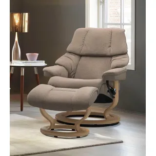 Stressless Stressless® Relaxsessel »Reno«, mit Classic Base, Größe S, M & L, Gestell Eiche beige