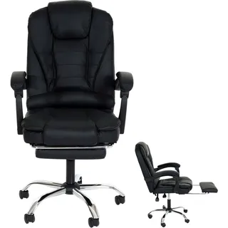 Mendler HWC-M80 Kunstleder Schwarz