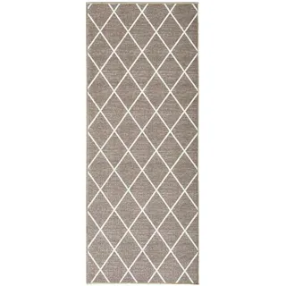 Karat Teppich-Läufer auf Maß Cosenza, Beige 80 x 150 cm