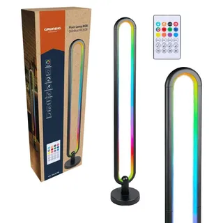 Grundig RGB Stehlampe 104,5 cm 15,3 cm Lila/Schwarz