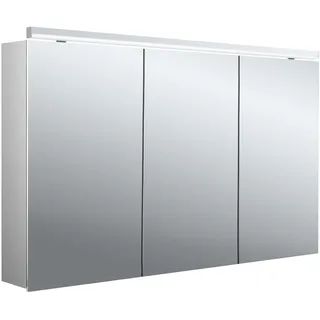 emco pure 2 classic LED-Lichtspiegelschrank mit Aufsatzleuchte, 3 Türen, 1200x729x178mm, 979705508