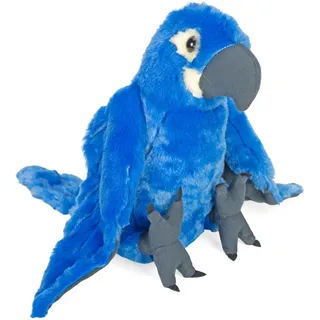 Wild Republic Cuddlekins Papagei 30 cm Blau